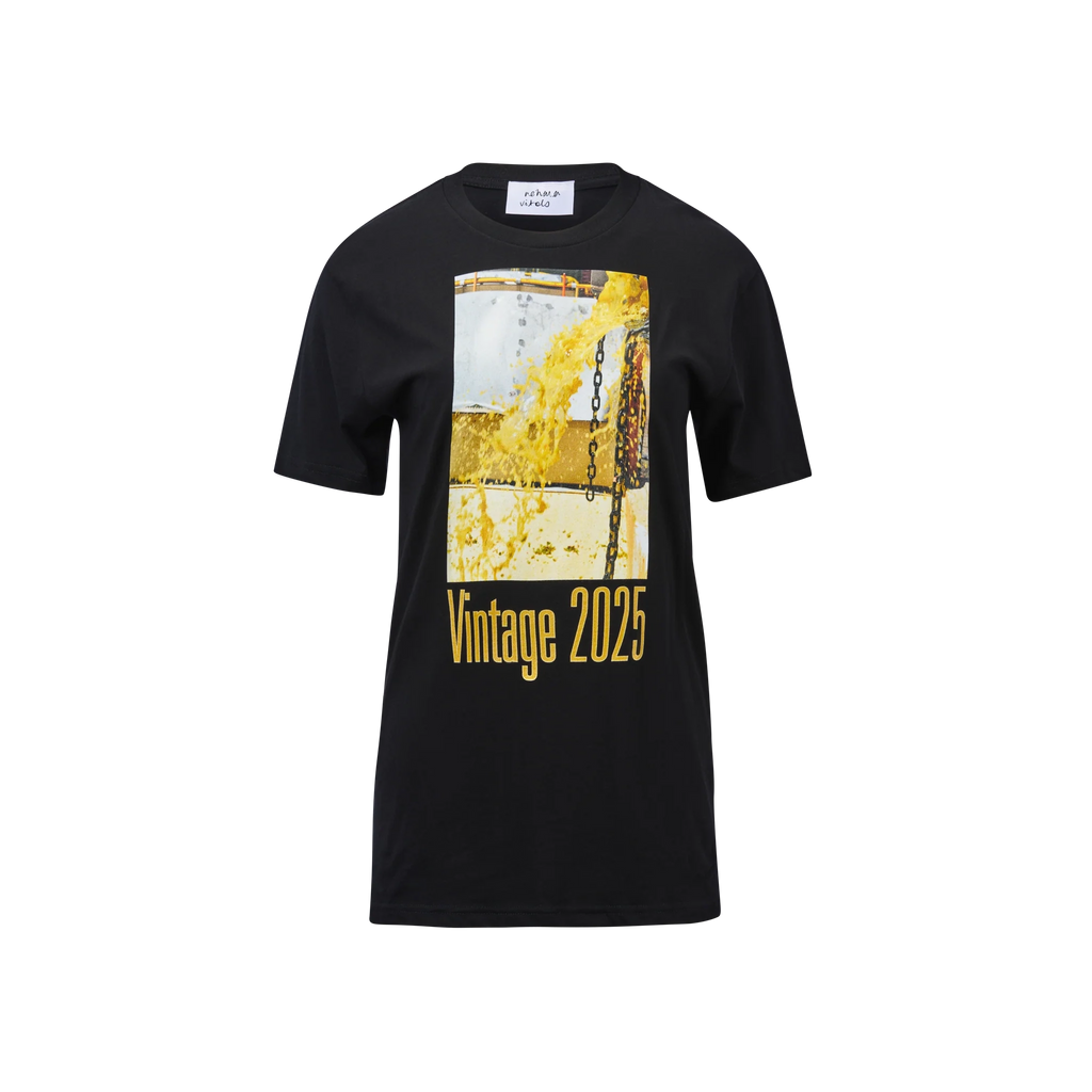 Vintage 2025 Black Tee