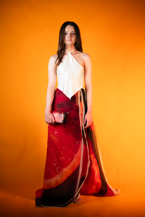Bloodline Drape Skirt