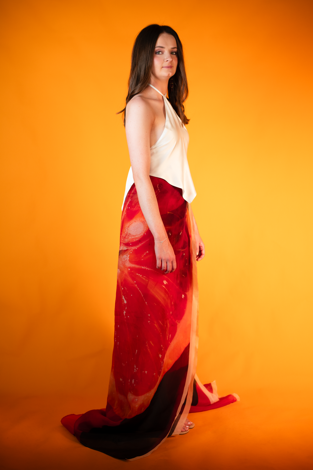 Bloodline Drape Skirt