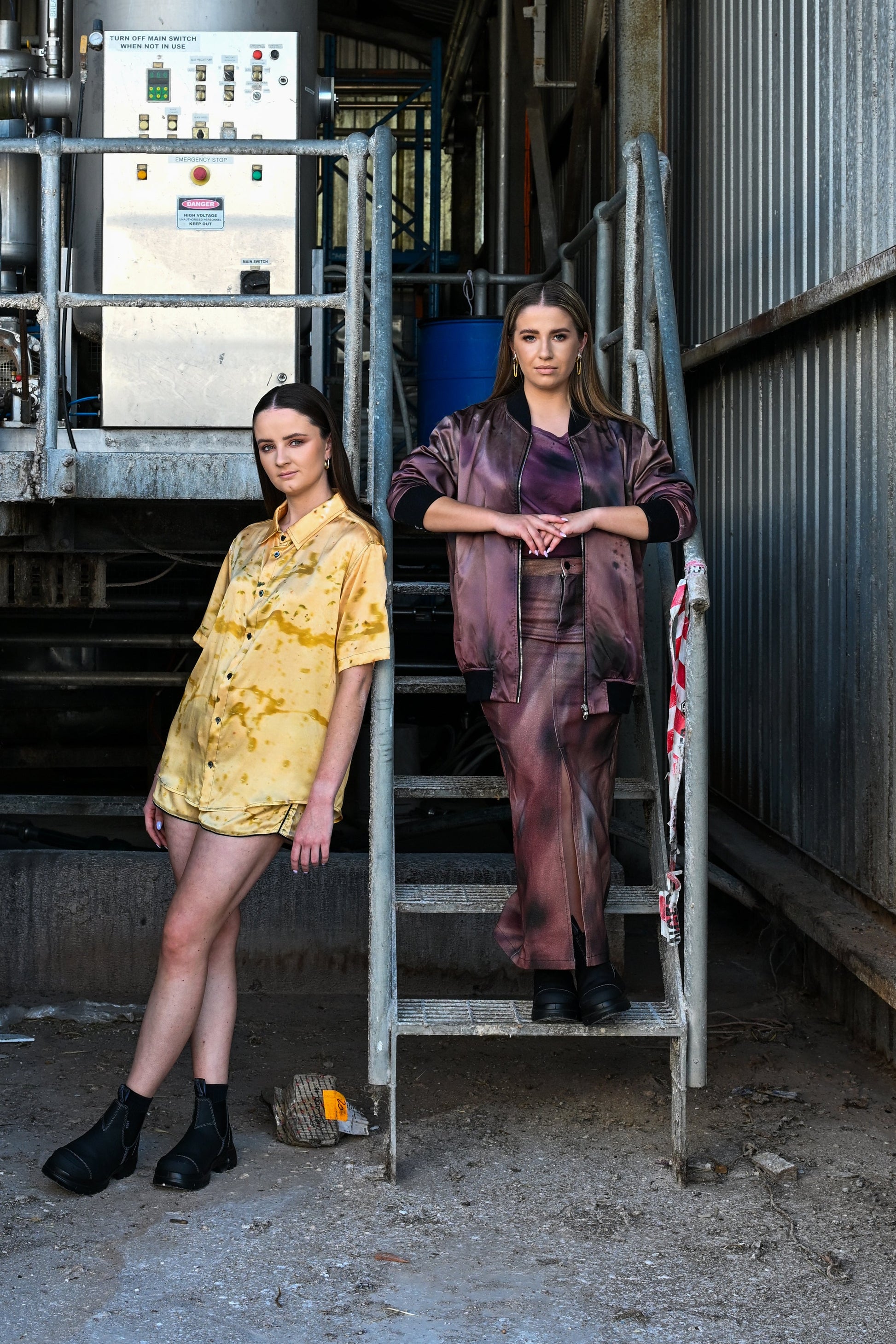 Red Juice Reversible Bomber Jacket