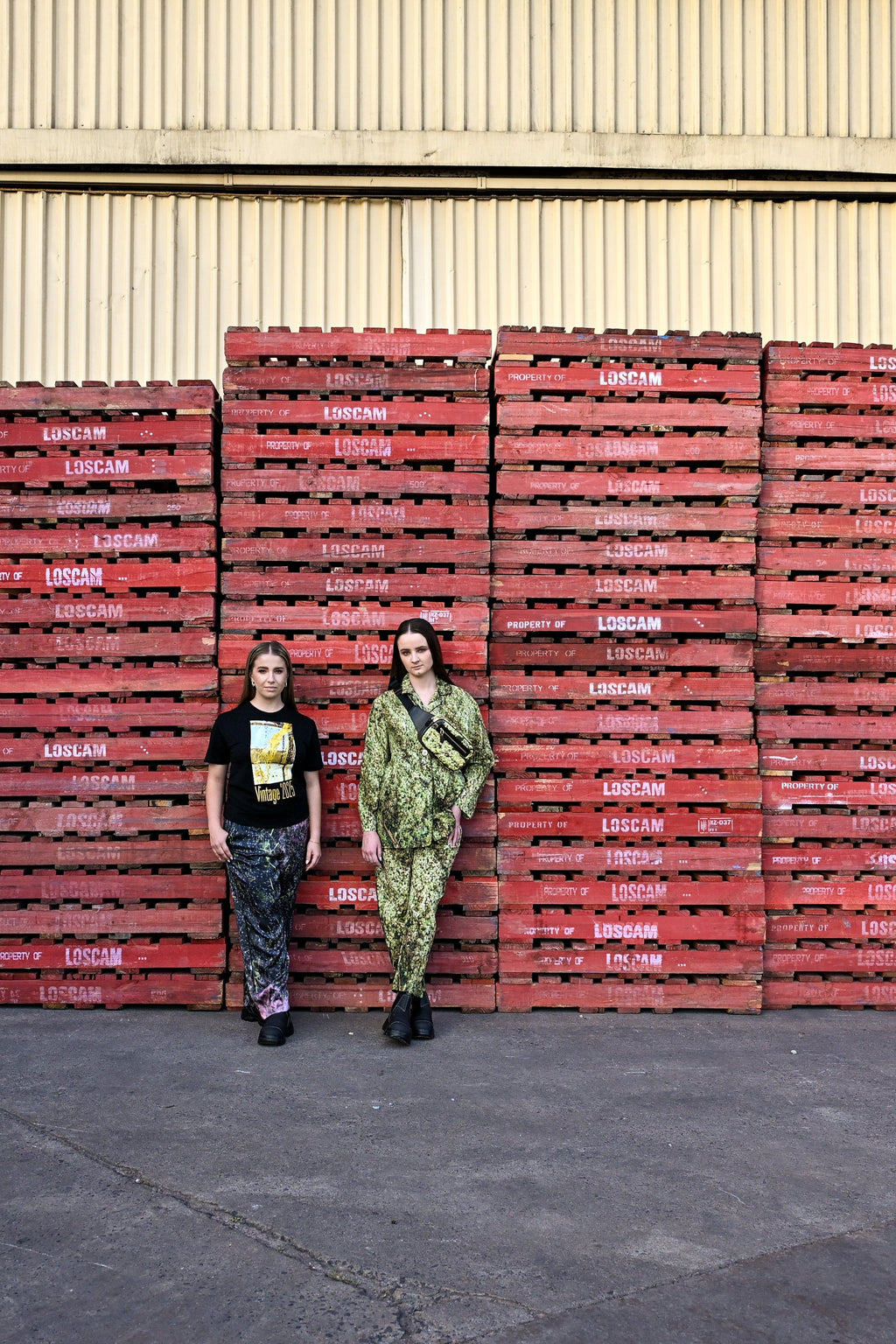 Green Grape Printed Cotton Pants